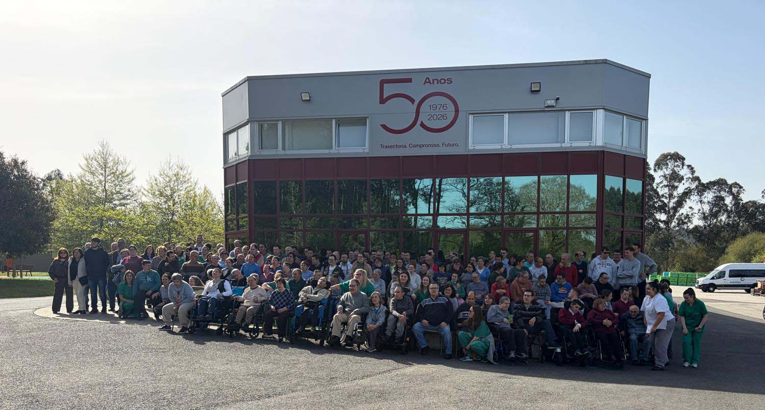 Aspaber inaugura el a&ntilde;o de su 50 aniversario con un acto emotivo junto a usuarios, trabajadores y representantes institucionales